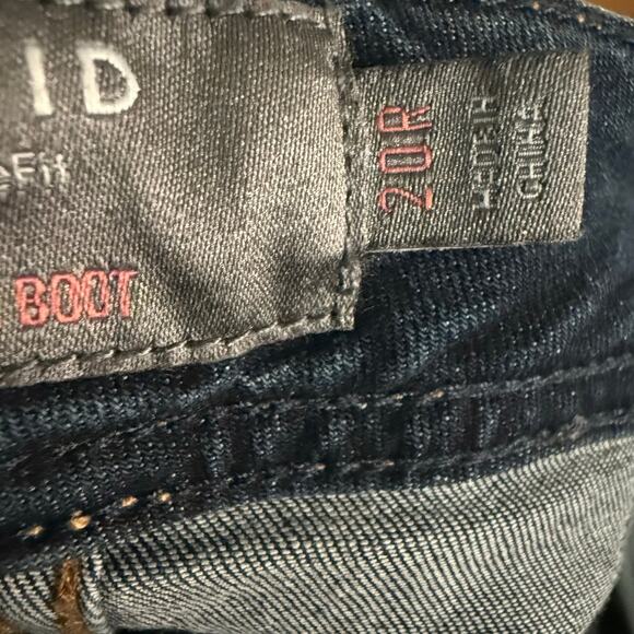 Torrid luxe slim boot jeans dark wash denim flare mid rise plus size 20R - Picture 6 of 12